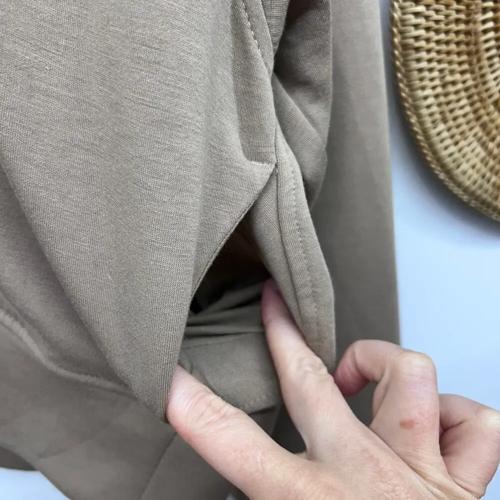 Old Navy Active Bounce Fleece Half Zip Pullover Sweatshirt Small Athleisure - Picture 4 of 7